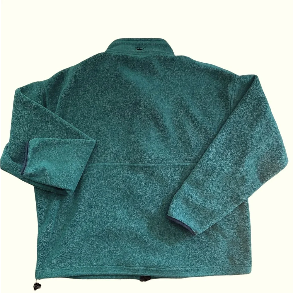 Timberland performance hunter green long sleeve zip up fleece jacket size large - Picture 9 of 12